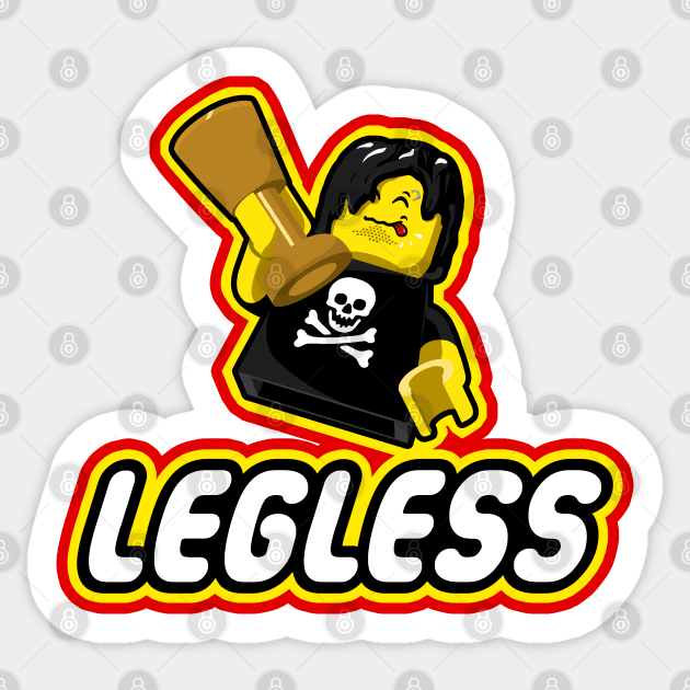 LEGLESS Sticker by R-evolution_GFX